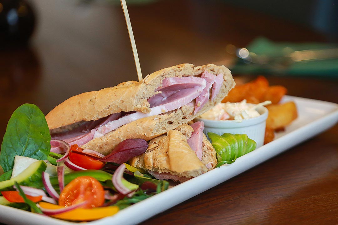 Baguette ham